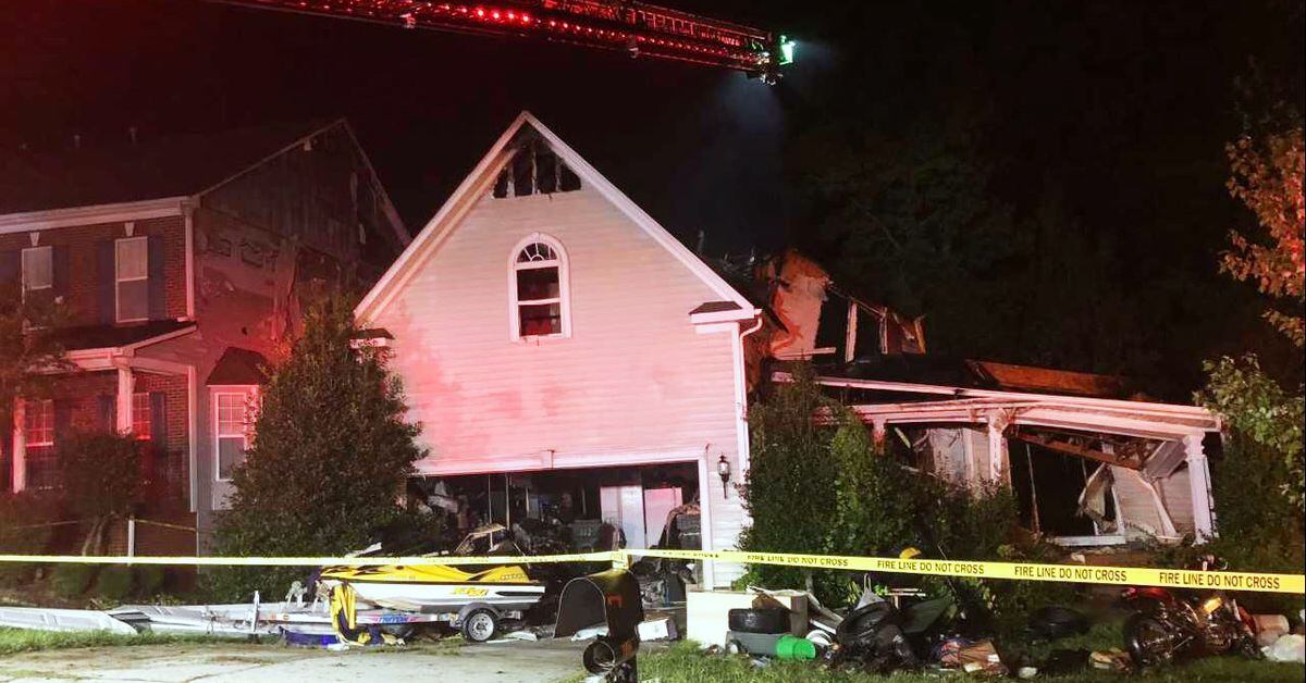 WATCH 'Approximately' 30 firefighters battle massive Concord house fire