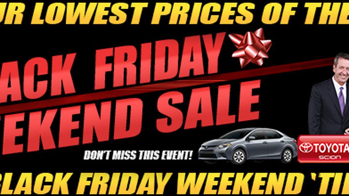 Get Doorbuster Deals At Toyota Of N Charlotte This Black Friday