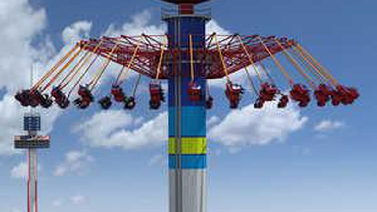 Carowinds Adds 301Ft.Tall WindSeeker Spinning Tower Ride