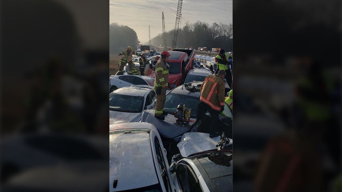 At least 51 injured in 69vehicle collision in Virginia