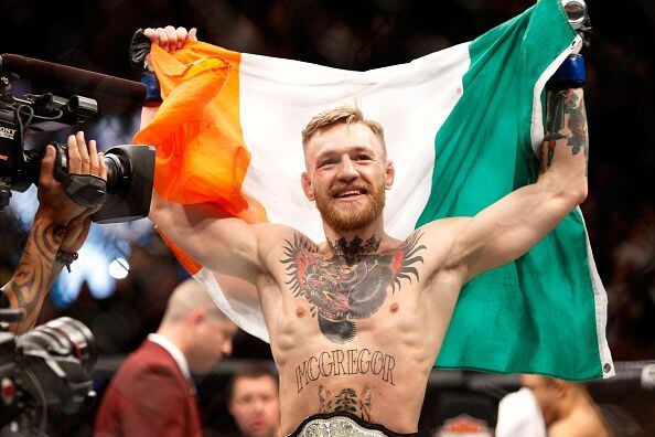 Conor McGregor's knockout blow sent Heat's mascot to the hospital